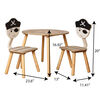 Table Ronde Pirate Avec 2 Chaises