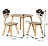 Table Ronde Pirate Avec 2 Chaises