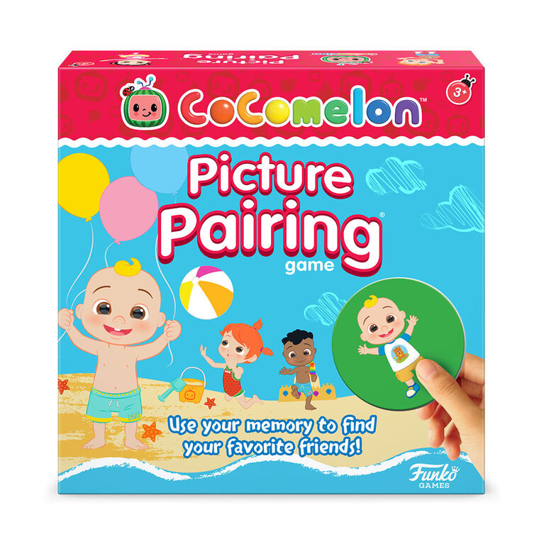 Jeu De Cocomelon Picture Pairing - Édition Anglaise