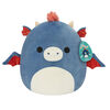Squishmallows  16" - Carin the Blue and Orange Dragon