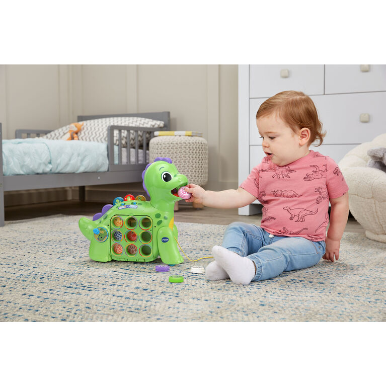 Jouet éducatif - VTECH BABY - Mon dino apprenti glouton - Couleurs