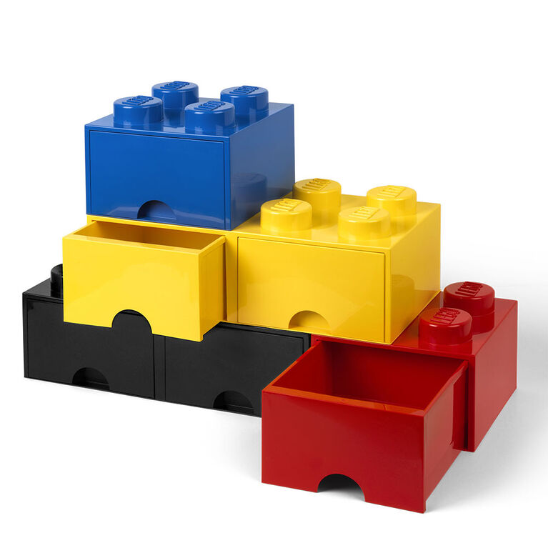 Tiroir de rangement LEGO 4 bleu