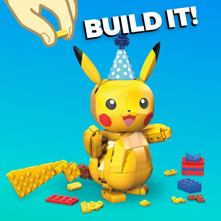 Mega Construx Pokemon Pikachu Special 25e Anniversaire Toys R Us Canada Mega Construx Pokemon Pikachu Special 25e Anniversaire Toys R Us Canada
