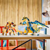 LEGO NINJAGO Le dragon élémentaire contre le robot de l'impératrice 71796 Ensemble de jeu de construction (1 038 pièces)