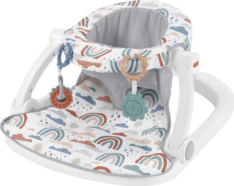 Fisher-Price Sit-Me-Up Floor Seat - Rainbow Showers