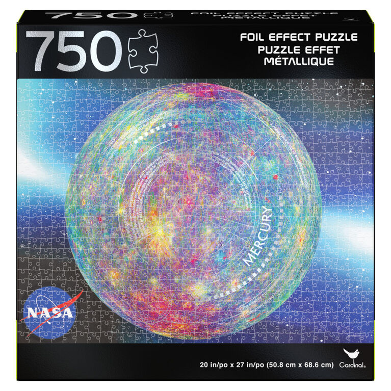 750-Piece NASA Jigsaw Puzzle with Foil Effect, Orion Nebula