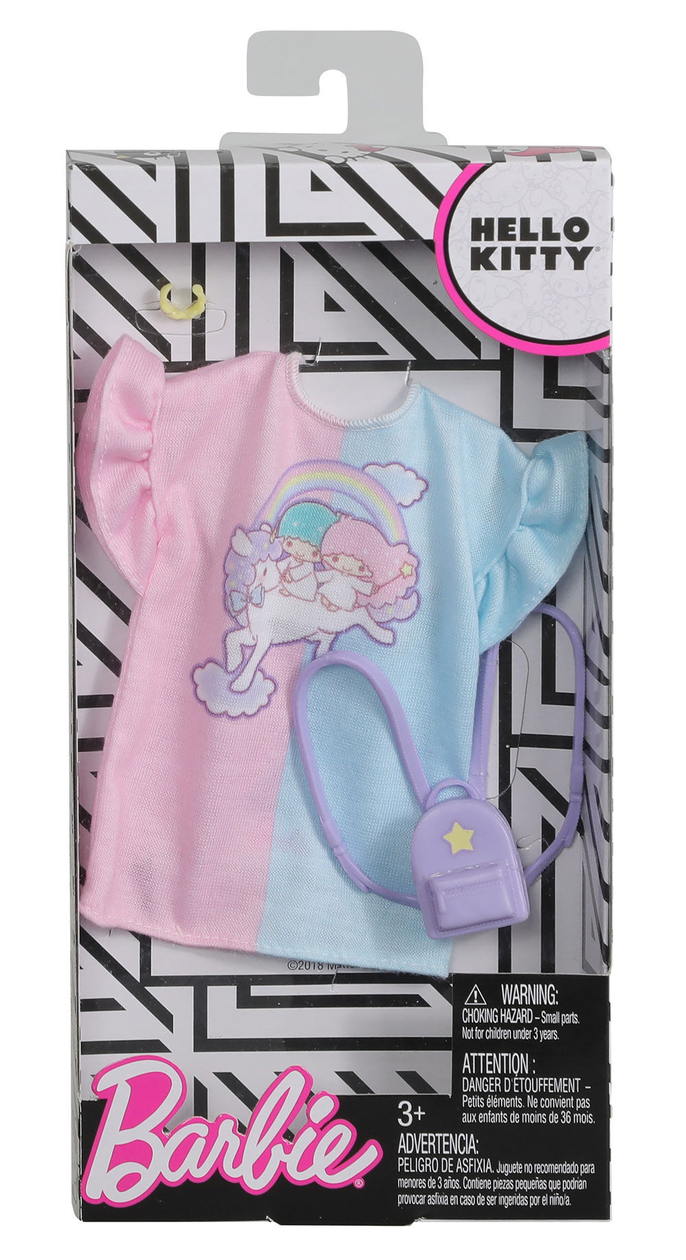 Barbie fashion pack hello kitty hotsell