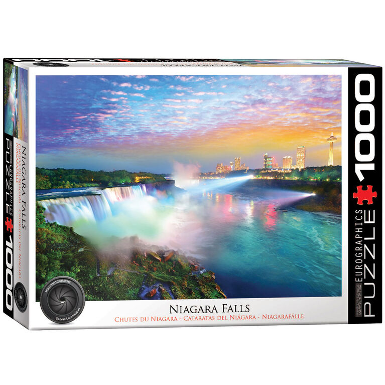 Eurographics HDR Niagara Falls 1000 Piece Puzzle