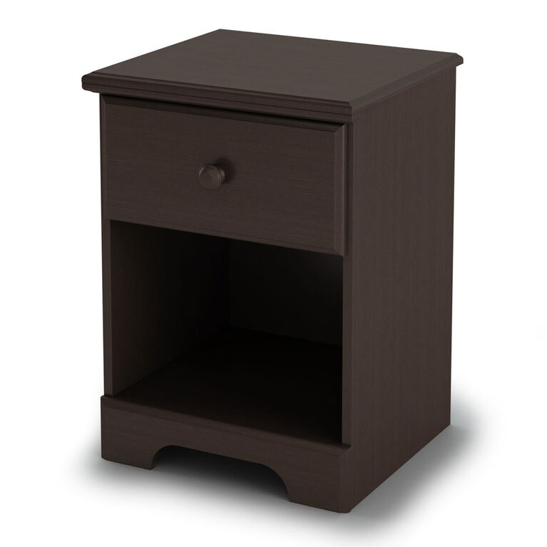 Summer Breeze 1 Drawer Nightstand End Table With Storage