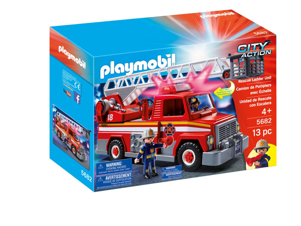 Playmobil Rescue Ladder Unit styles may vary Toys R Us Canada