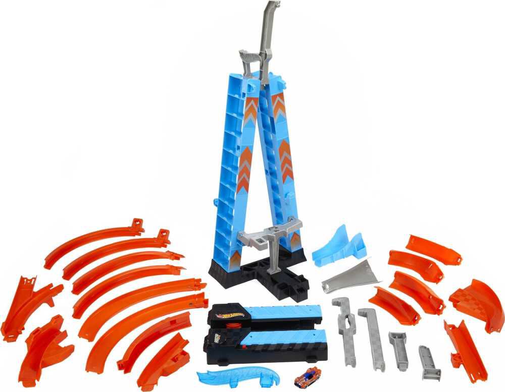 Hot wheels car tower hot sale