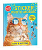 Klutz: Sticker Photo Mosaic: Cats and Kittens - English Edition