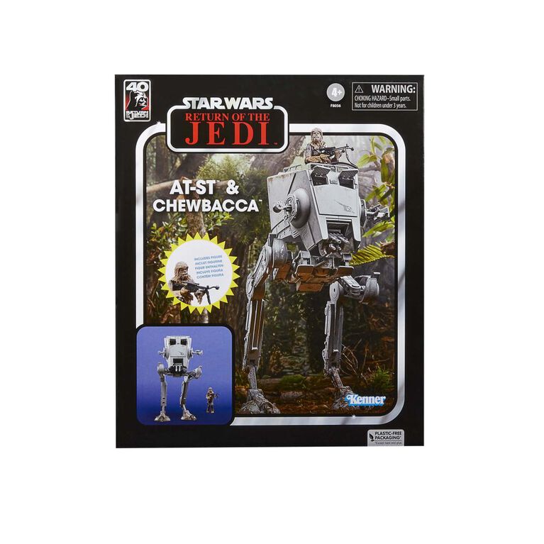 Star Wars The Vintage Collection AT-ST & Chewbacca Star Wars: Return of the Jedi 3.75 Inch Figure & Vehicle