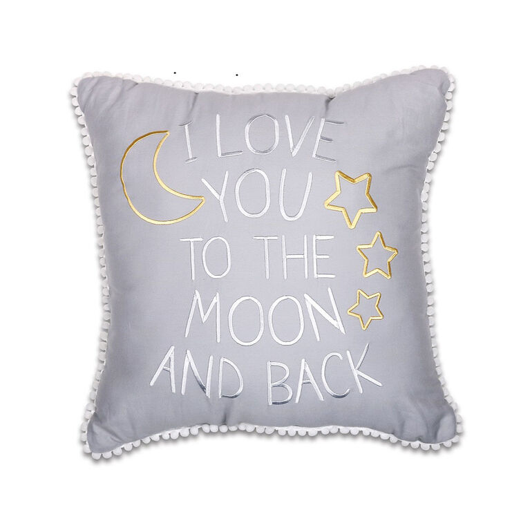 The Peanut Shell Moon and Back Pillow