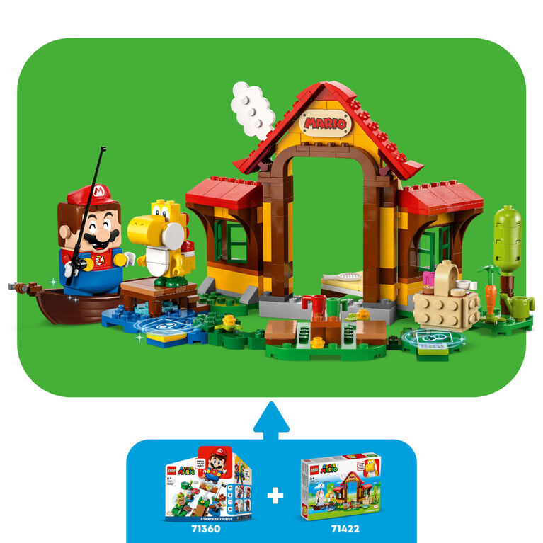 LEGO Super Mario Picnic at Mario's House Expansion Set 71422 (259 Pieces)