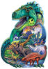 Shaped 100 Piece Puzzle - "Dinosaur Days"