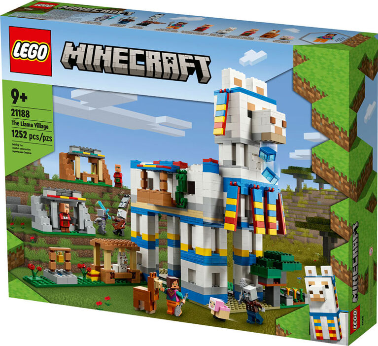 LEGO Minecraft The Llama Village 21188 Building Kit (1,252 Pieces)