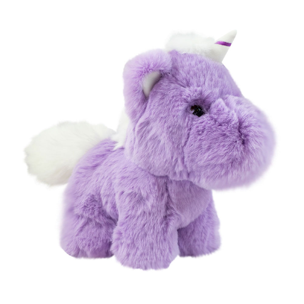 peluche licorne violette