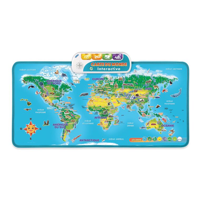 LeapFrog Touch and Learn World Map - French Edition