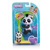 Fingerlings Glitter Panda - Drew (White & Black) - Interactive Collectible Baby Pet
