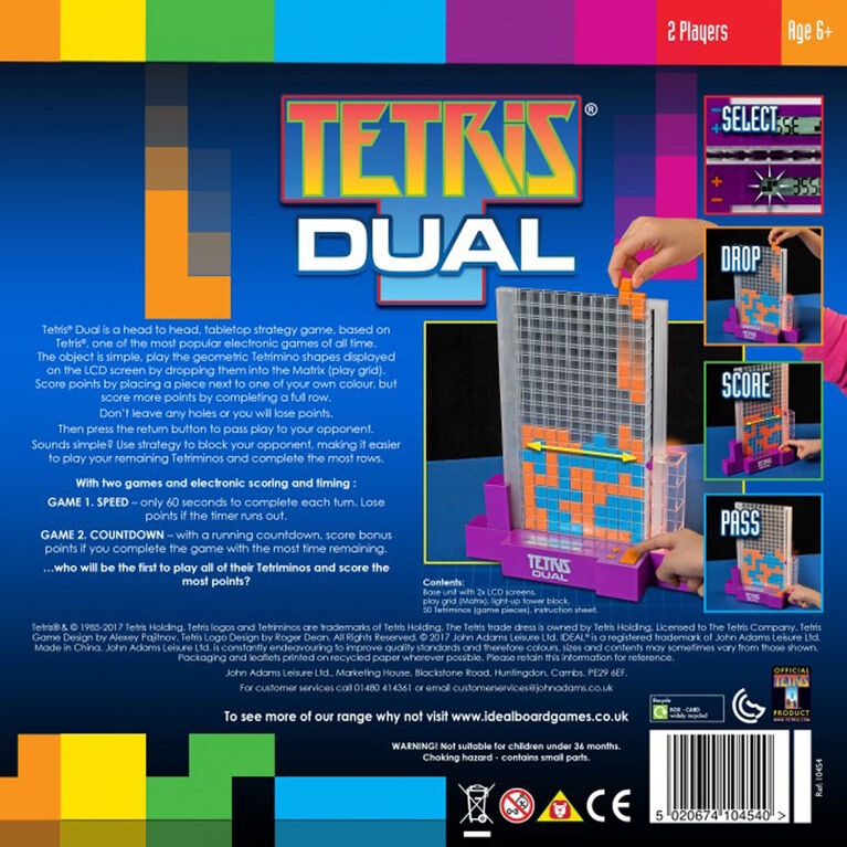 Jeu Tetris Dual - Édition anglaise