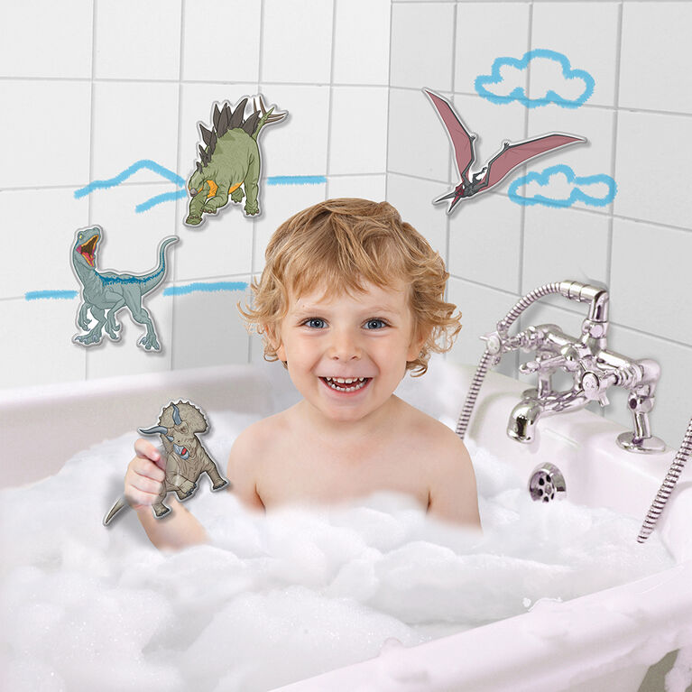 Jurassic World Bath Playtime Set