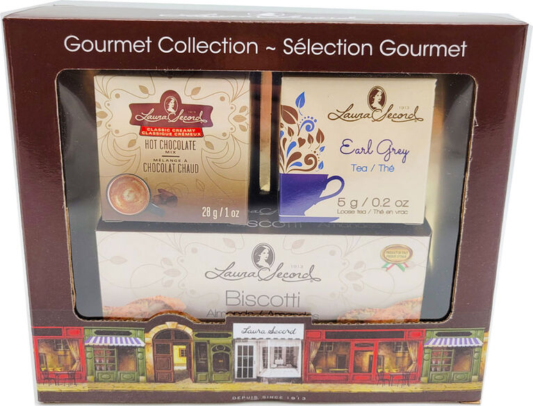 Laura Secord - Tea/Hot Chocolate/Biscotti Box