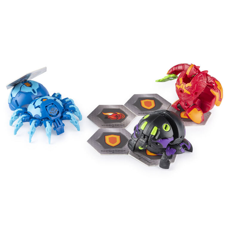 Bakugan Starter Pack 3-Pack, Aquos Webam