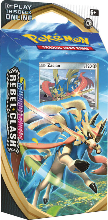 Deck À Thème Épée Et Bouclier 2 " Clash Des Rebelles " Pokémon-Zacian