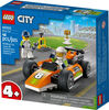 LEGO City La voiture de course 60322 Ensemble de construction (46 pièces)