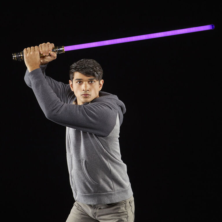 Star Wars The Black Series Mace Windu Ep3 Force FX Lightsaber Toys R Us Canada