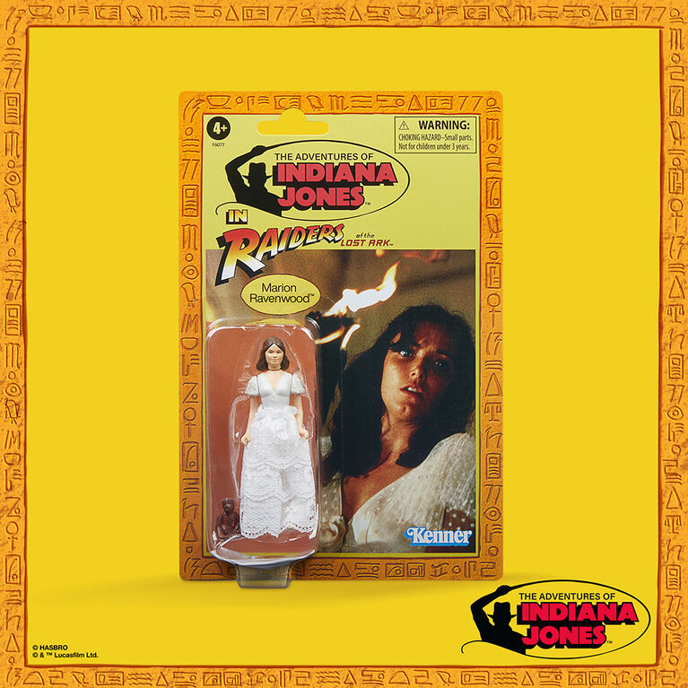 Indiana Jones et les Aventuriers de l'arche perdue, figurine Marion Ravenwood Retro Collection de 9,5 cm