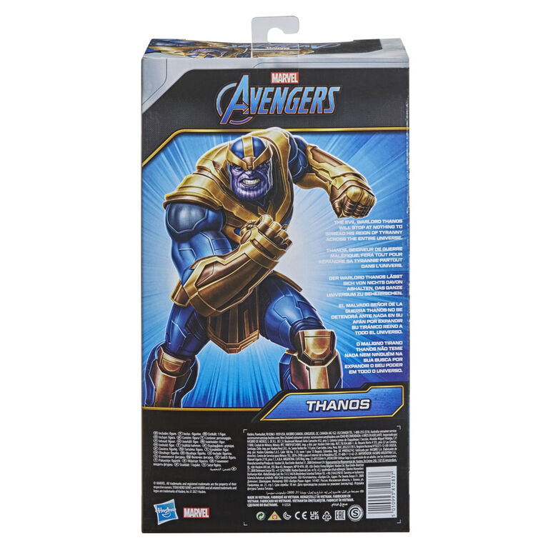 Marvel Avengers Titan Hero Series Blast Gear Deluxe Thanos Action Figure