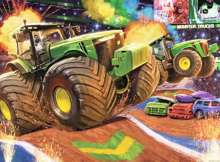 Ravensburger - John Deere Big Wheels puzzle 100pc