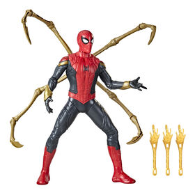 Marvel Spider-Man Deluxe 13-Inch-Scale Thwip Blast Integrated Suit Spider-Man Action Figure
