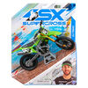Supercross, Authentic Eli Tomac 1:10 Scale Collector Die-Cast Motorcycle Replica with Display Stand