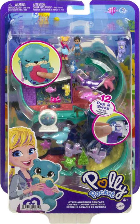 Polly Pocket Otter Aquarium Compact