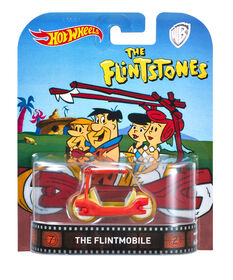 Hot Wheels - The Flintstones - V&eacute;hicule Flintmobile