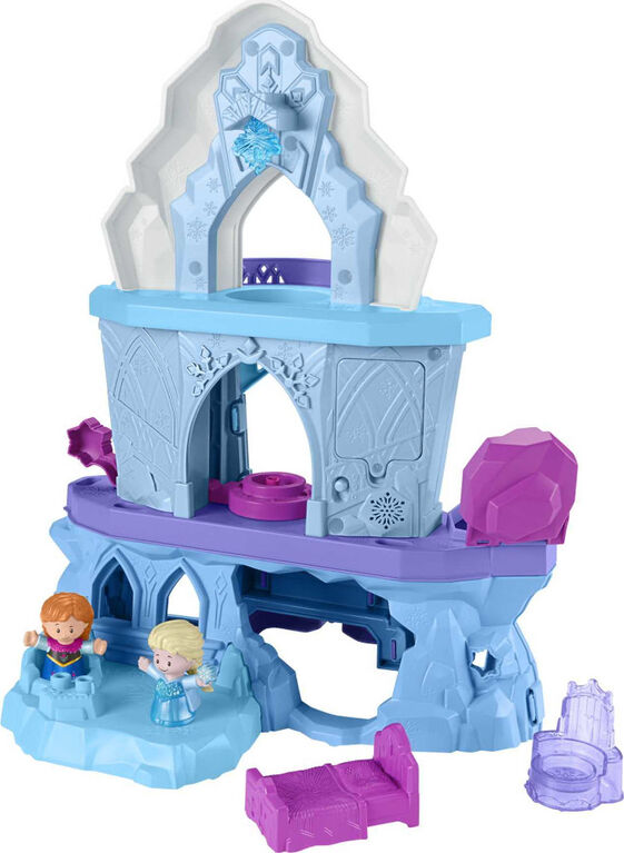 Disney Frozen Elsa's Enchanted Lights Palace Little People Toddler Musical Playset