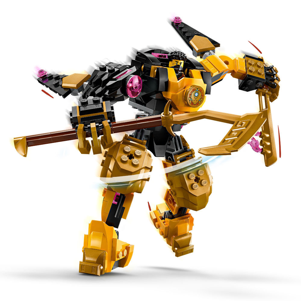 LEGO NINJAGO Arin's Spinjitzu Battle Mech Building Toy for Kids & Dragons Rising Fans, Ages 7+ - 71839