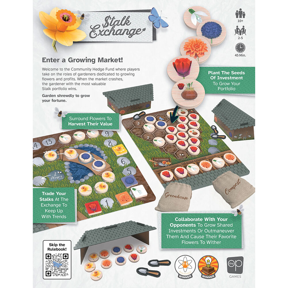 USAopoly Stalk Exchange jeu de plateau - Édition anglaise