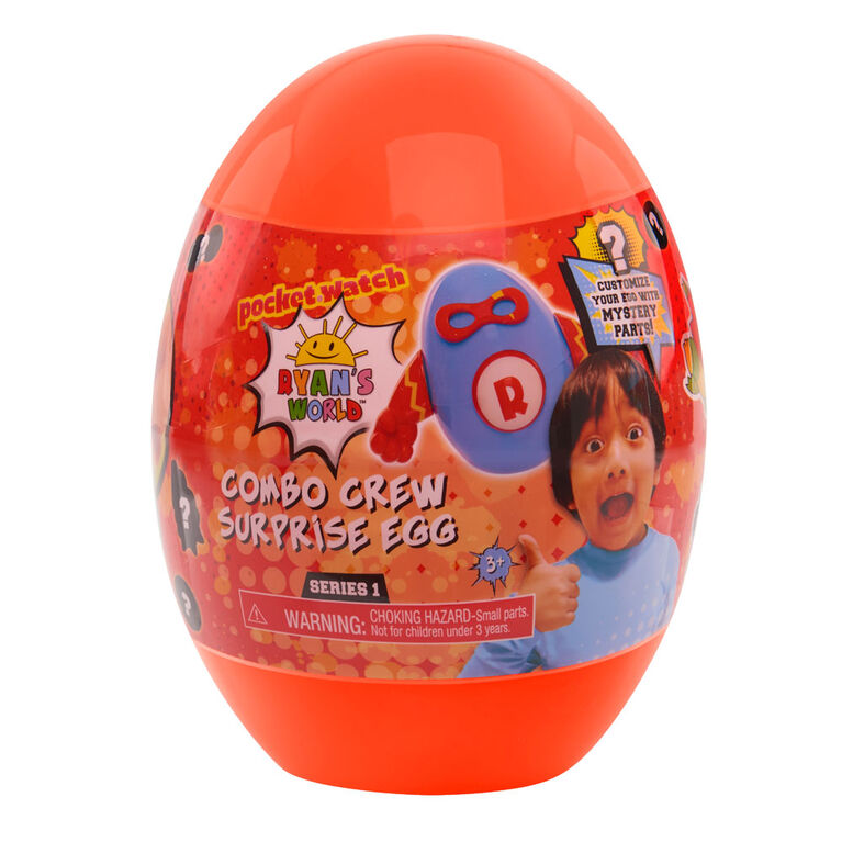 Ryan's World Combo Crew Surprise Egg (Colors May Vary)