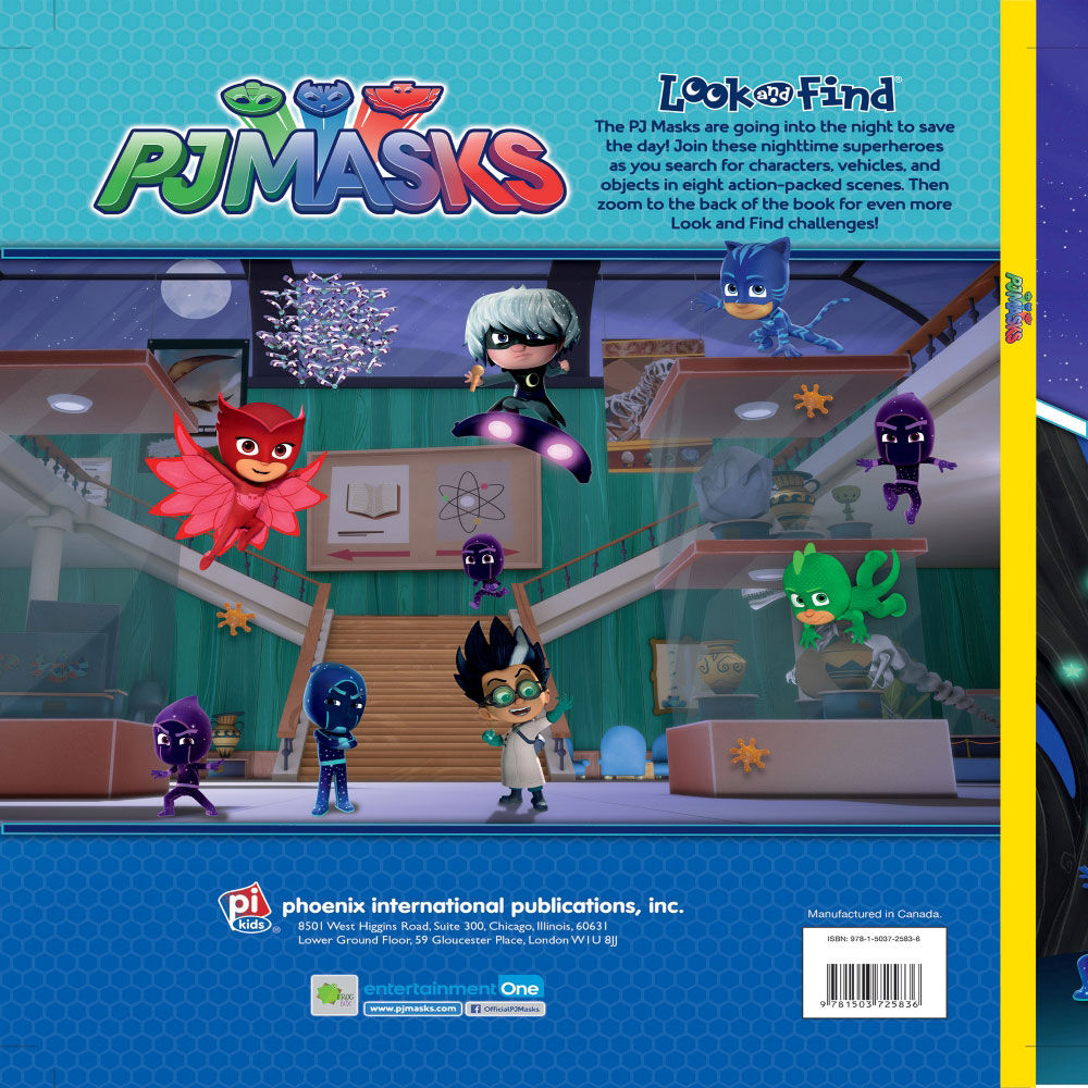 Look And Find Pj Masks English Edition Toys R Us Canada