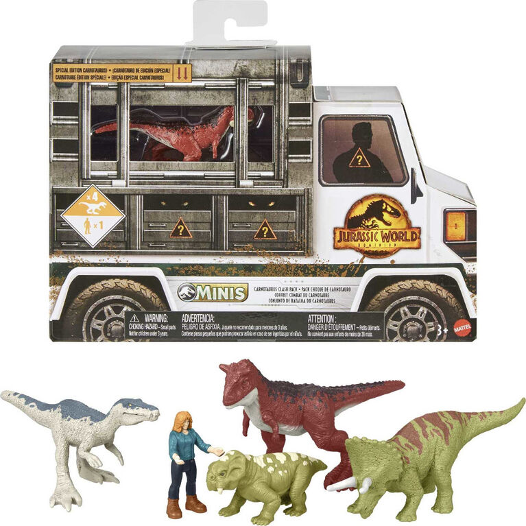 Jurassic World Minis Multipack Carnotaurus Clash Pack