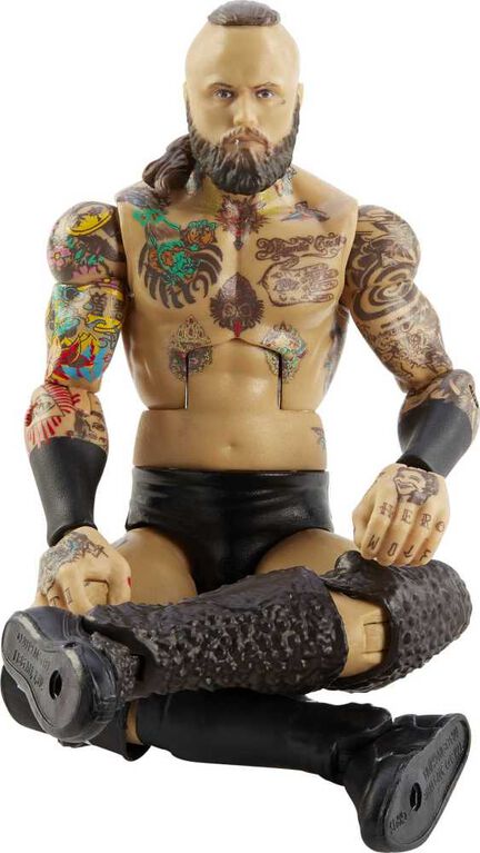 WWE Aleister Black Elite Collection Action Figure, 6-in/15.24-cm Posable Collectible