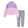 Nike Tricot Legging set Grey, Size 3T