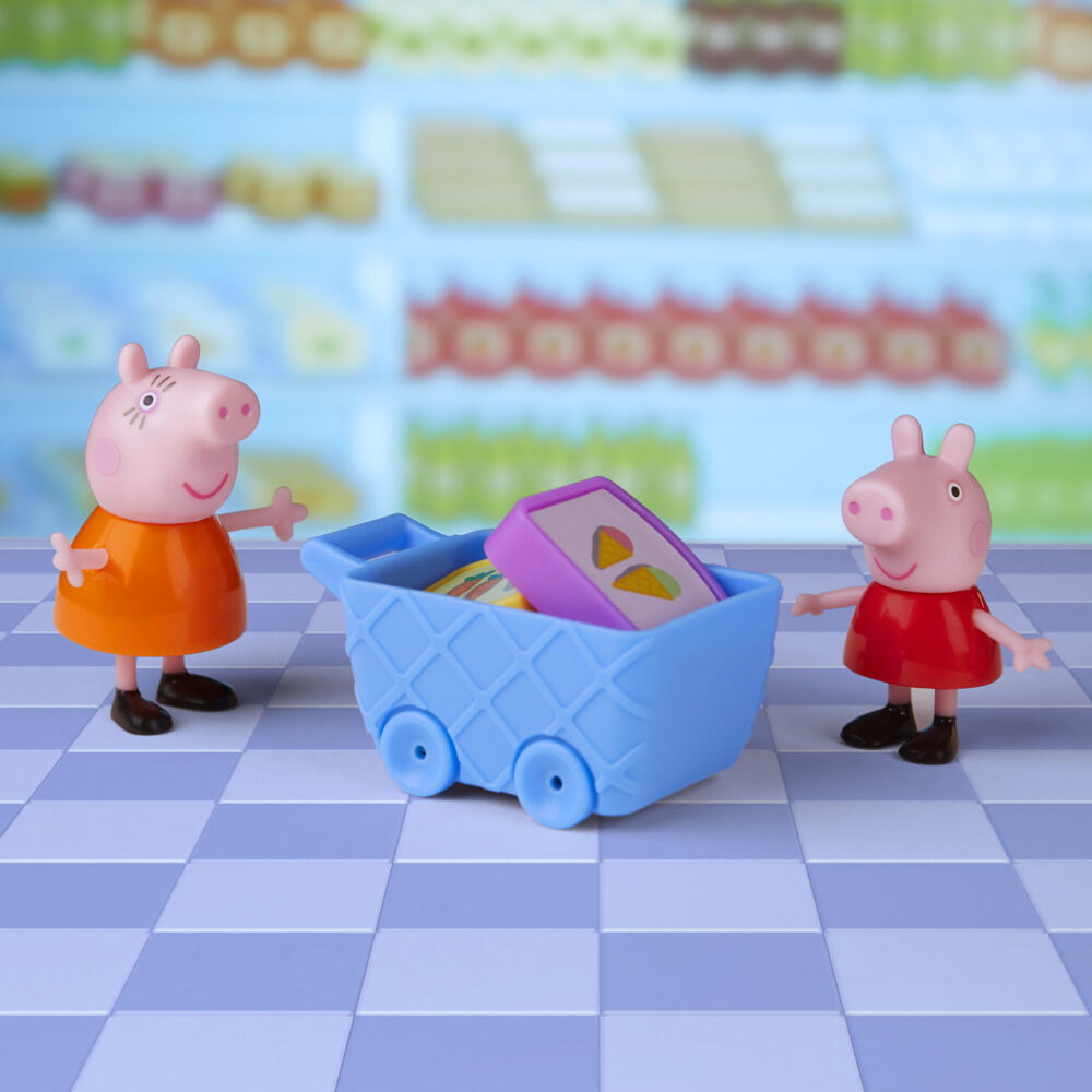 Peppa pig sales supermarket playset