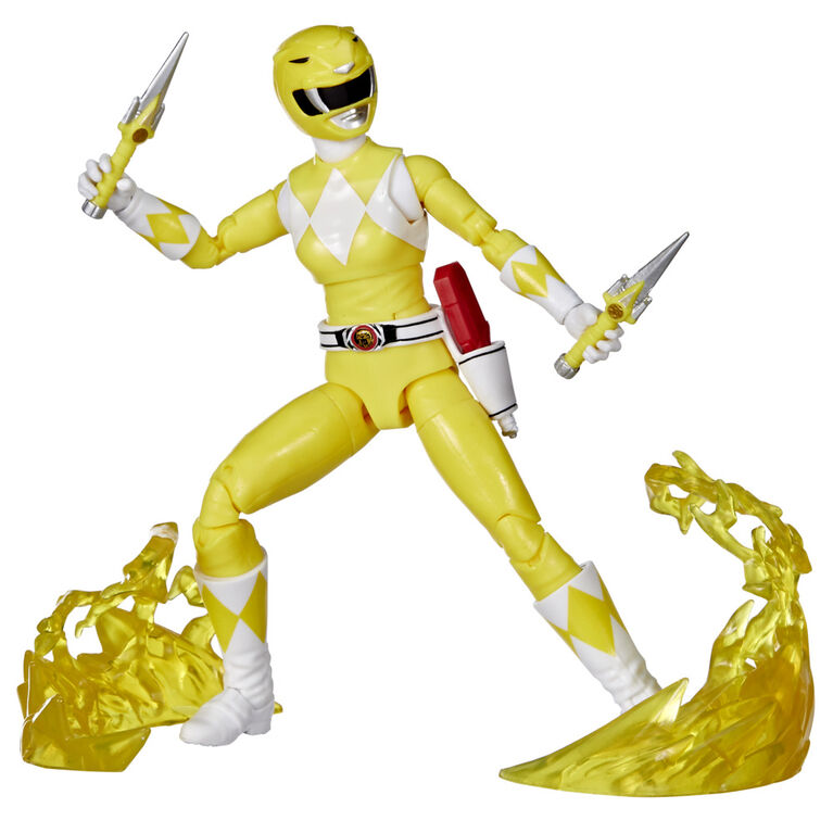 Power Rangers Lightning Collection Remastered Mighty Morphin Yellow Ranger 6 Inch Action Figure