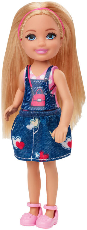 Barbie Club Chelsea Doll with Graphic Top and Jean Skirt
