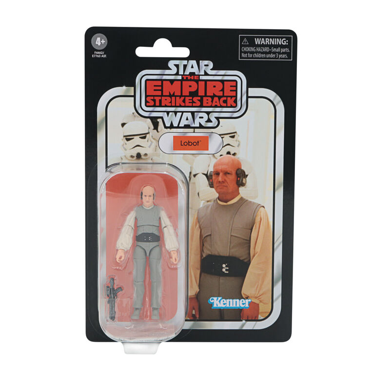 Star Wars The Vintage Collection, Star Wars : L'Empire contre-attaque, figurine Lobot de 9,5 cm